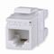 Signamax KJ458MT-C6C-WH MT Series Unscreened Keystone Jack, Cat 6 Module, Flush Mounting, 8 Ports, Thermoplastic, White