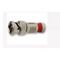 Platinum Tools® SealSmart™ 28038J Coaxial Compression Connector, Twist-On Connection, BNC Cable, Crimp Termination