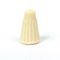 T&B® 10-411 High Temperature Wire Connector, Springless Spring, 18 to 14 AWG Wire, Aluminum/Stranded Copper Wire, Porcelain