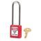 Master Lock® Zenex™ 410KALT-RED Thermoplastic Safety Padlock