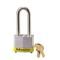 Master Lock® 3KALH-YLW Steel Safety Padlock