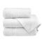 Manchester Mills® Essentials Classic White Cotton 24" x 48" Cam Border Bath Towels (9410)