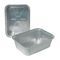 Durable® 5 Lbs Oblong 9 13/16" x 7 3/16" Aluminum Pan (255-45)