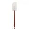 Thunder Group® Red Heat-Resistant 14" Bowl Scraper with White Silicon Head (PLSP014HR)