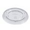 Dart® Clear 12-14oz Flat Plastic Straw Slot Lids (695TS)