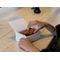 Southern Champion Tray® White 6" x 4" 2.25" Tuck Top Snack Box (2725)