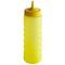 Vollrath® Traex® Color-Mate™ Yellow 24oz Single Tip Wide Mouth Squeeze Bottle (4924C-08)