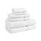 Manchester Mills® Connoisseur White 34" x 70" Cotton Bath Sheet (0017331)