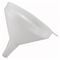 Winco® White 16oz Plastic Funnel (PF-16)