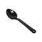 Thunder Group® Black 13" Solid Bowl Plastic Serving Spoon (PLSS211BK)
