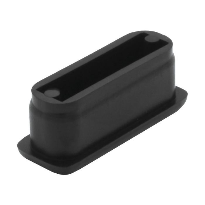 Rectangular Plastic End Caps For Steel Tubing