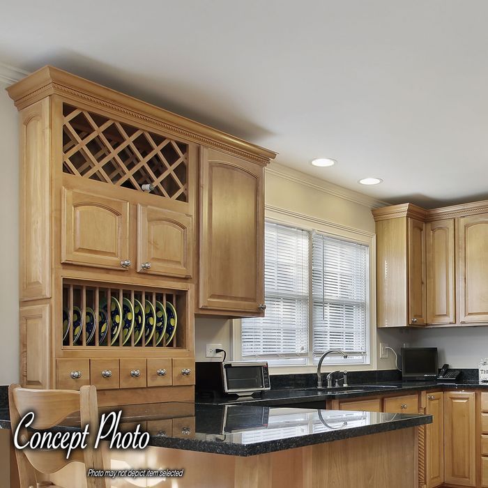 24 Wide X 43 High Solid Red Oak North American Hardwood Wine