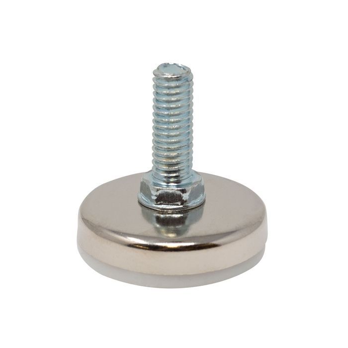 38 16 X 1in Long Nickel Plated Shell With White Base Titan Leveler