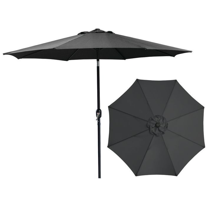 Seasonal Trends 62104 Market Umbrella 9 Ft H Black Theisen S Seasonal Trends 62104 Market Umbrella 9 Ft H Black Theisen S Home Auto