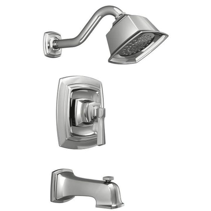 Moen Boardwalk 82830ep Tub Shower Faucet 1 Handle Diverter Spout Chrome