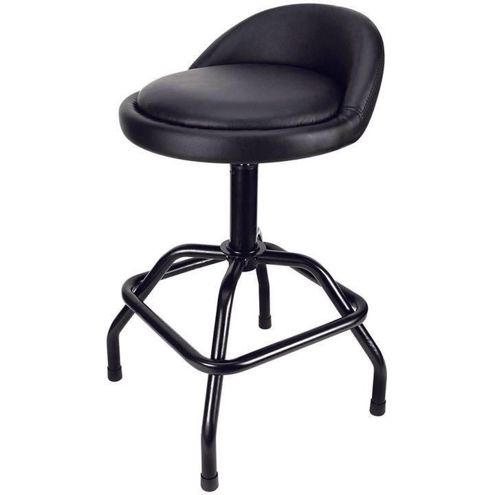 Pneumatic Swivel Bar Stool With Back Support Theisen S Home Auto Pneumatic Swivel Bar Stool With Back Support