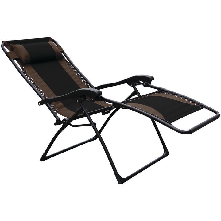 Seasonal Trends F4341oxbkox30 64 Chair Essentials Patio Extra Seasonal Trends F4341oxbkox30 64 Chair Essentials Patio Extra Large Black Tan