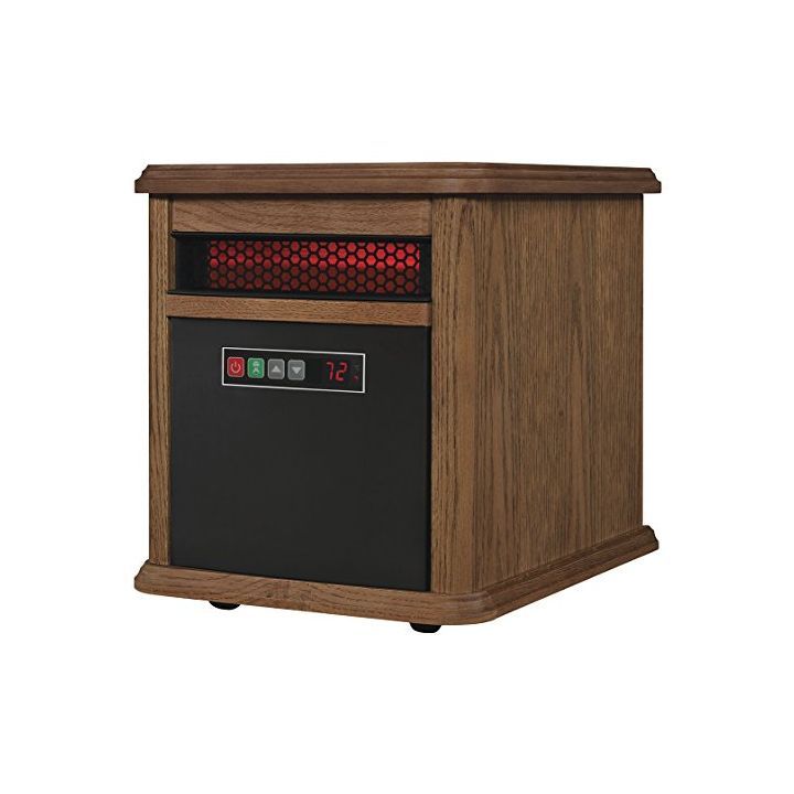 Electric Heater Theisen S Home Auto Duraflame Portable Electric Infrared Quartz Heater Oak