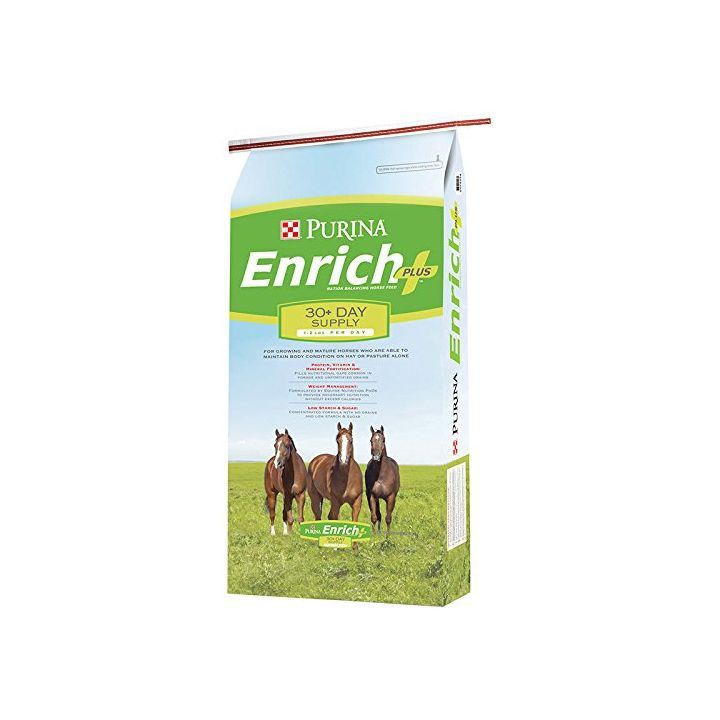 Enrich Plus 30 Day Supply Horse Feed, 50 lbs | Theisen's Home & Auto