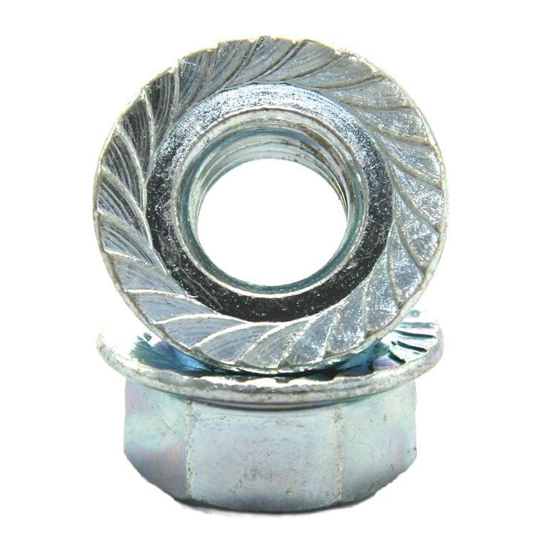 1/2"13 Zinc Plated Whiz Flange Nut K.L. Jack