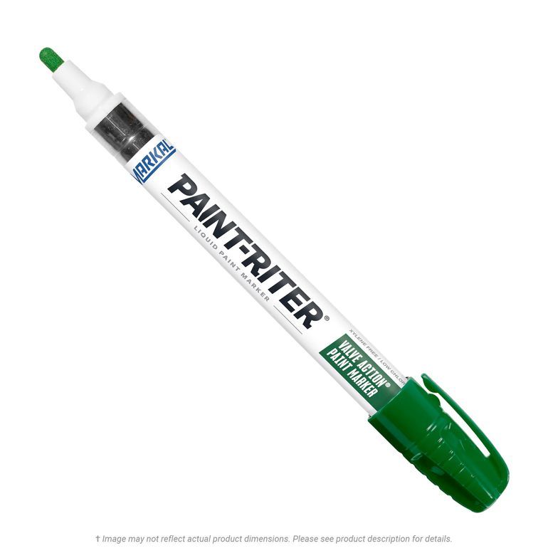 Markal 96826 PaintRiter Valve Action Paint Marker, Green K.L. Jack