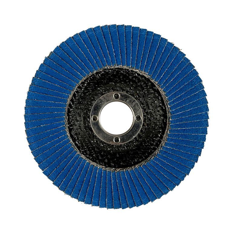 41/2" x 7/8" Zirconia Aluminum Oxide Flap Disc 60 Grit K.L. Jack