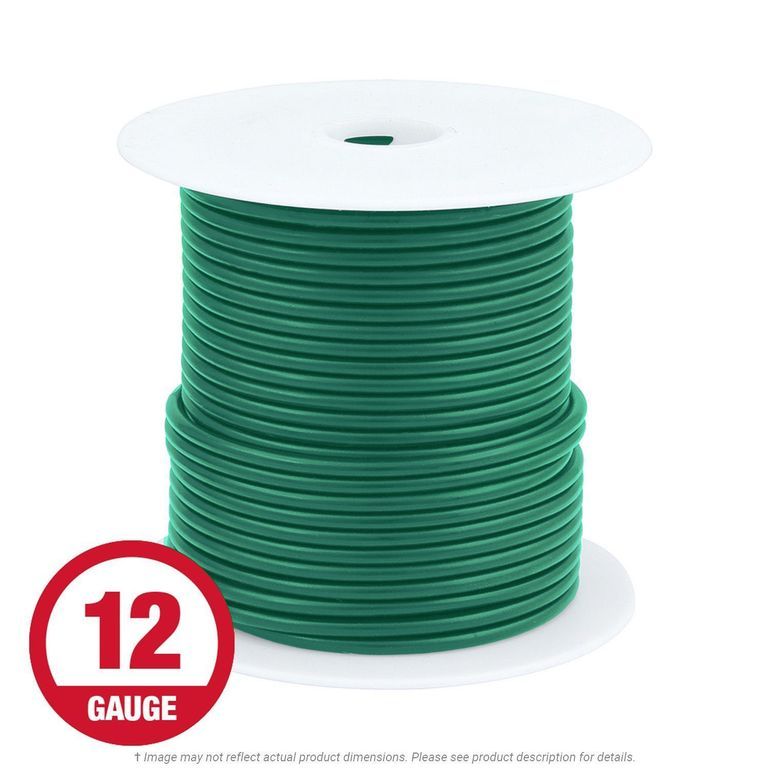 Primary Wire 12 Gauge Yellow 100 ft. Spool | K.L. Jack