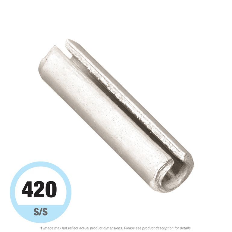 1/8" x 2" Stainless Steel Spring Pin 420 K.L. Jack
