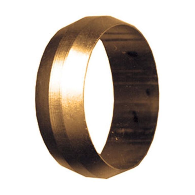 Brass Standard Compression Sleeve 1/4