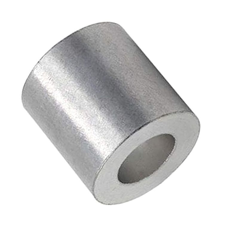 5/32" Aluminum Cable Swage Stops 100 Per Box K.L. Jack