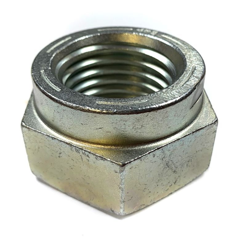 2"4.5 Collar Style Stover Nut Grade C Zinc and Wax K.L. Jack