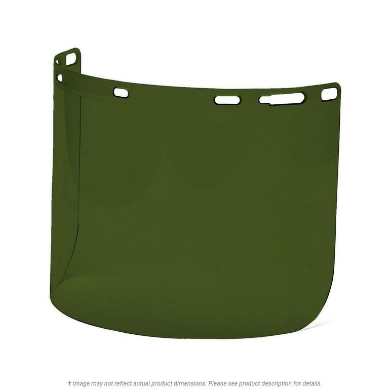 Pyramex S1250 Green Tinted Shade IR5 Face Shield | K.L. Jack