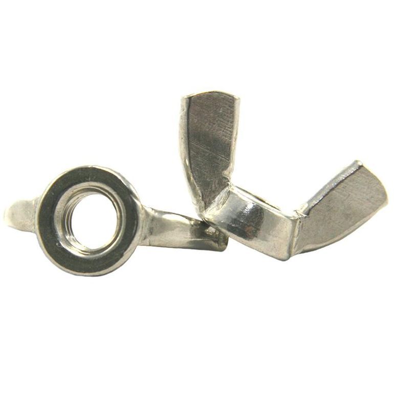 Dadi Ad Ala 1/4-28 In Acciaio Inox 18-8 – Confezione Da 10 – Filettatura Fine Pollici
