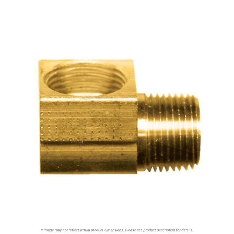 Brass Elbow Inverted Flare 3/16" Tube x 1/8" Male Pipe Thread K.L. Jack