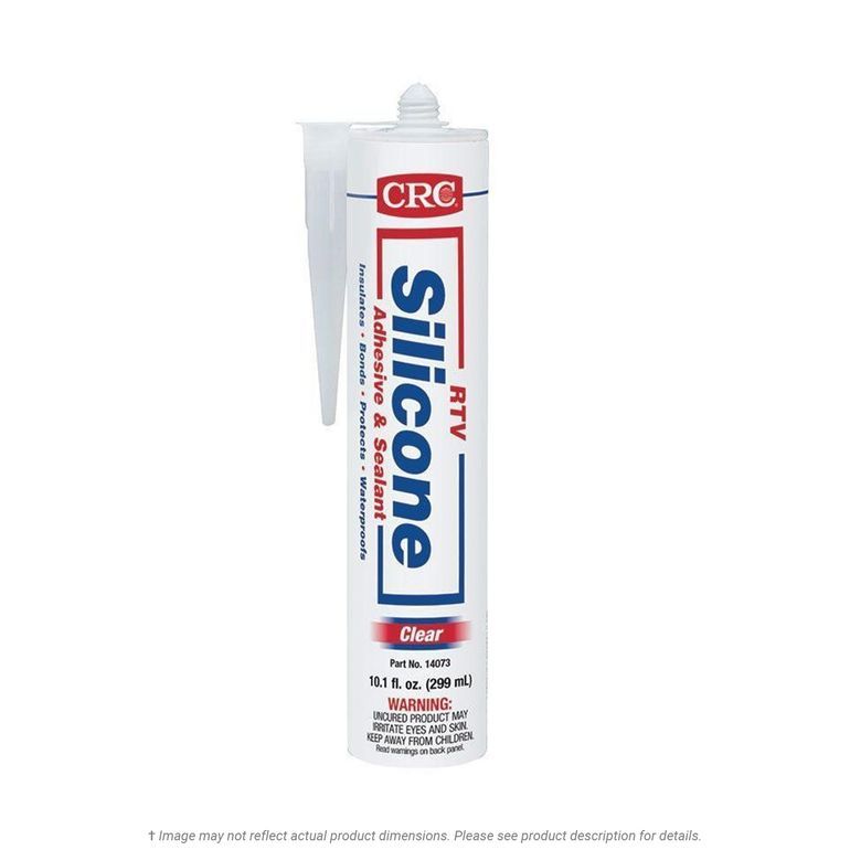 CRC Clear RTV Silicone Sealant (10.1 oz.) K.L. Jack