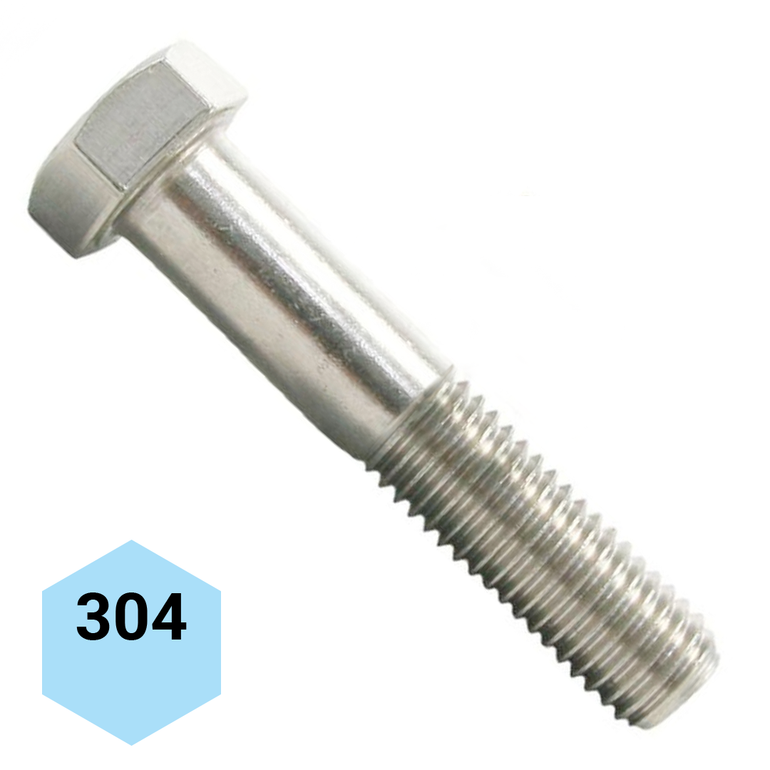 3/410 X 31/2 Hex Hd. Cap Screw 188 SS K.L. Jack
