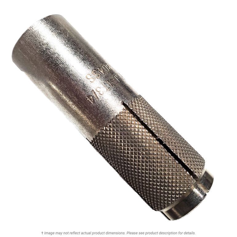 3/4"10 Stainless Steel DropIn Anchor K.L. Jack