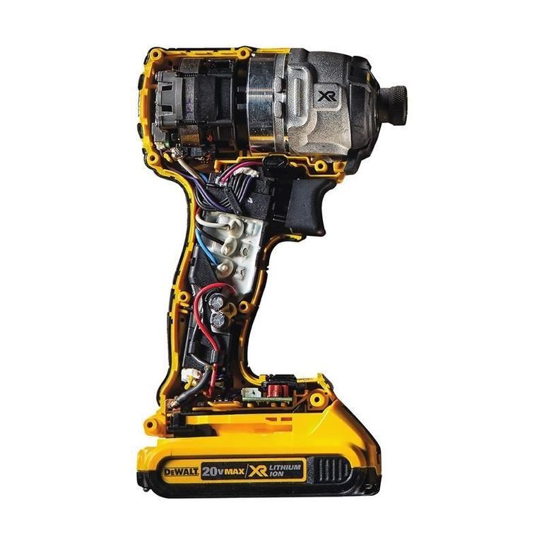 DeWalt 20V MAX XR Brushless 3Speed 1/4" Impact Driver 2 Battery Kit